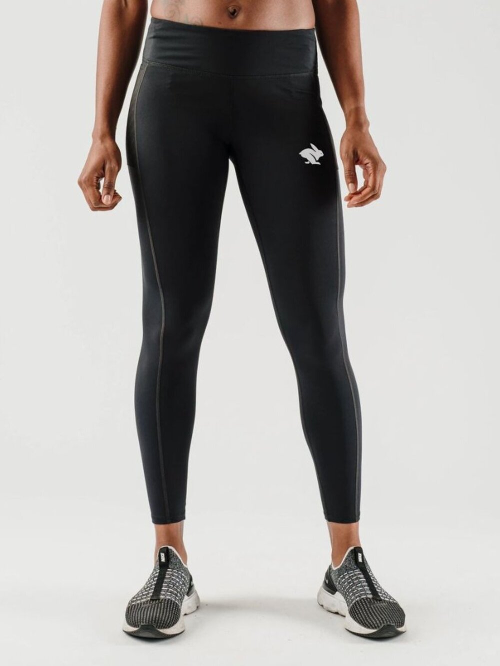 Rabbit Versatights Fleece running tights/leggings - Mid-rise - Women's Large